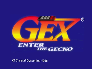 Gex 64 - Enter the Gecko (Europe) Title Screen